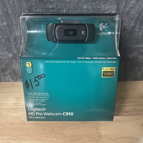 Logitech pro webcam c910 - hd,
